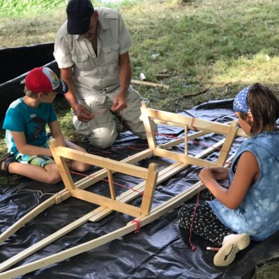 Bootsbau-Camp zum Laternenfest